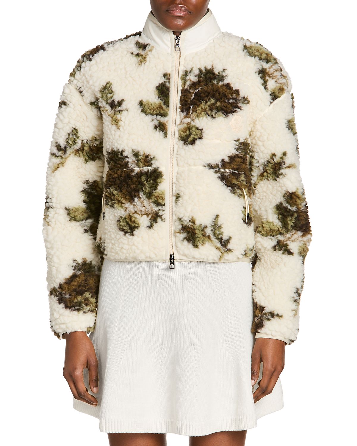Moncler Zip Up Teddy Cardigan Jacket
