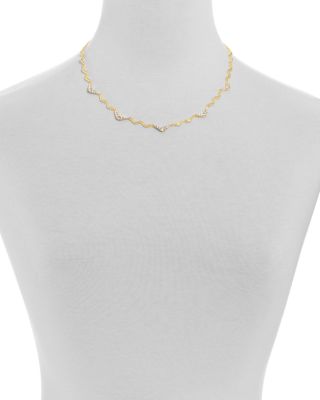 Wave Necklace, 16"-18" - Exclusive