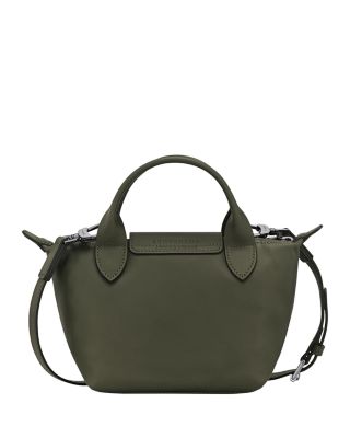 Le Pliage Xtra Top Handle XS Leather Crossbody