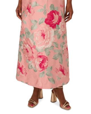 Off The Shoulder Jacquard Dress