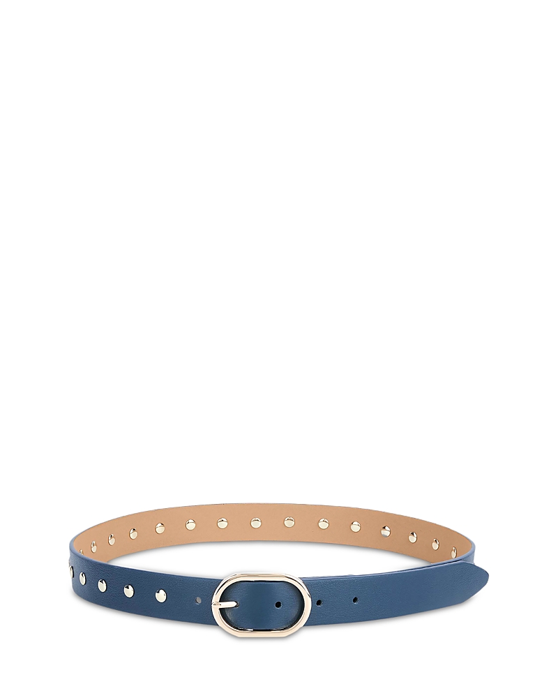 Ettika Women's Boyfriend Stud Leather Belt
