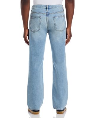 Relaxed Fit Straight Leg Jeans in Momentum Blue