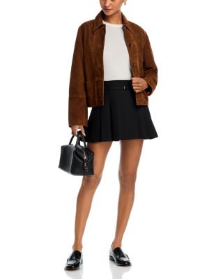 The Pleated Mini Skirt