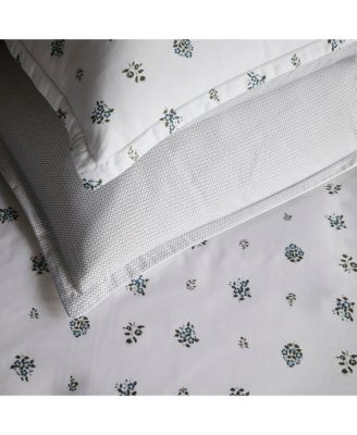Domani Home - Feuille Bleur Crib Sheet, Standard