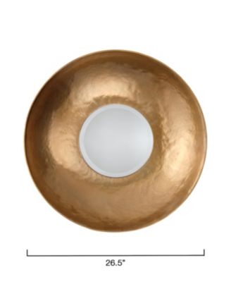  Theia Iron Round Wall Mirror