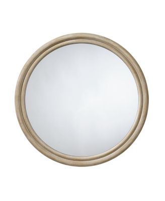 Jamie Young - Riley Wood Round Wall Mirror