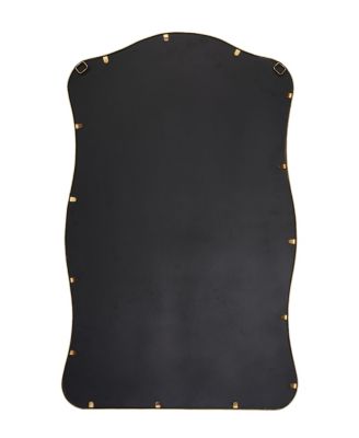  Aurora Wavy Iron Wall Mirror