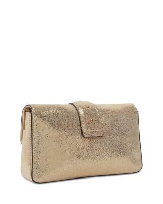 Love One Mini Slouchy Shiny Suede Bag