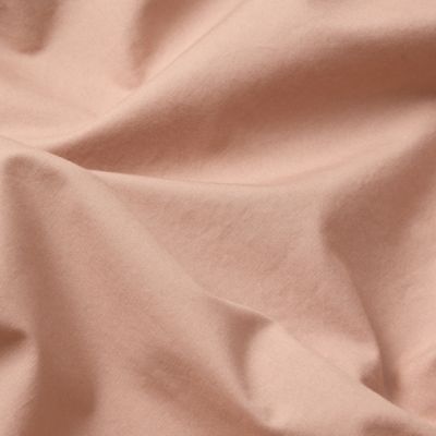 Washed Cotton Percale Fitted Sheet, Twin