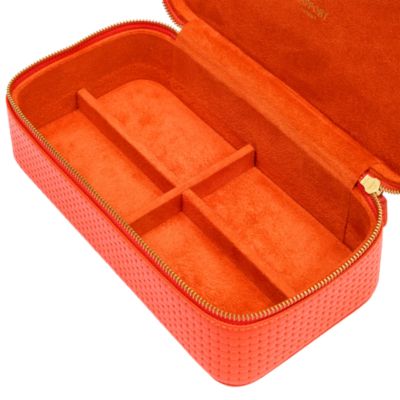 Charlotte Leather Jewelry Case