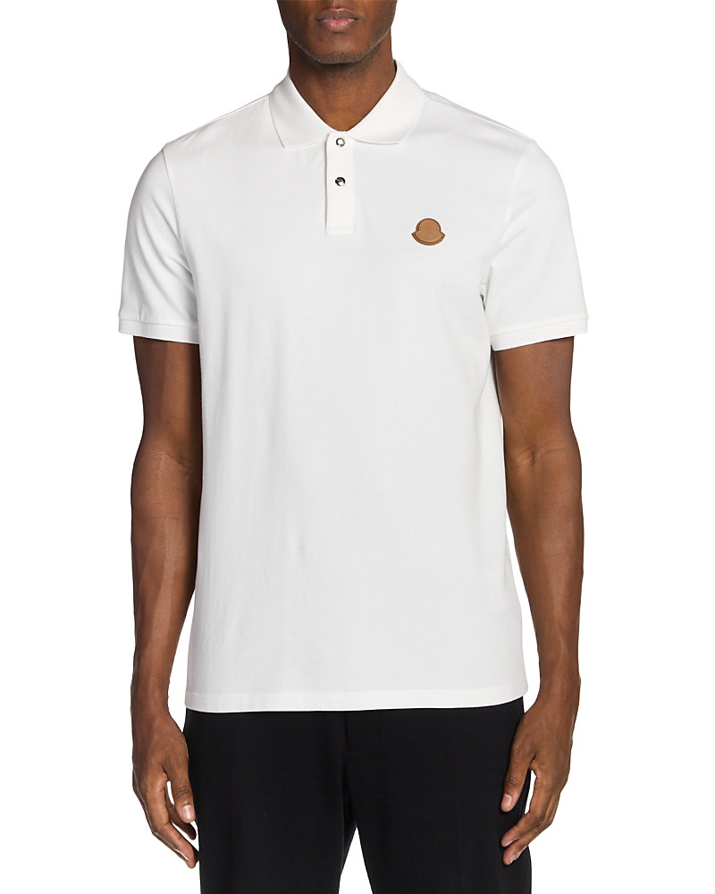 Moncler Short Sleeve Logo Polo Shirt