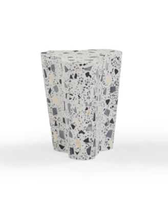 Slab Terrazzo Side Table