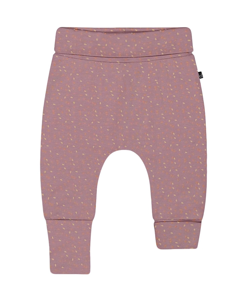 Deux Par Deux Girls' Organic Cotton Evolutive Pant - Baby In Pink