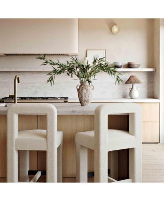  Hazel Boucle Counter Stool