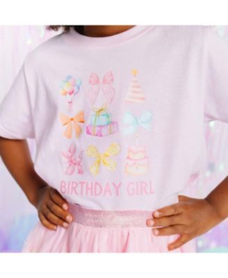 Girls' Birthday Girl Cutie Short Sleeve T-Shirt - Baby