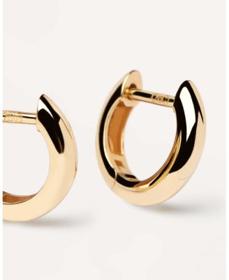 Women&#39;s Gold Bold Mini Hoops