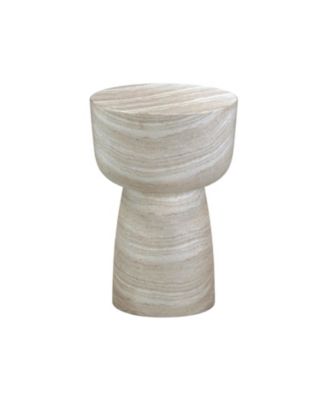  Charra Marble Indoor/Outdoor Side Table