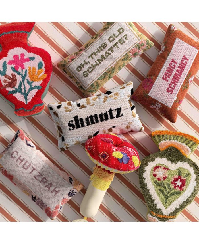 Mushroom Hand Sewn Pillow