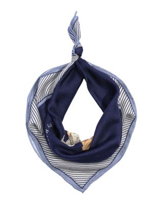 Fall Bear Wool & Silk Bandana