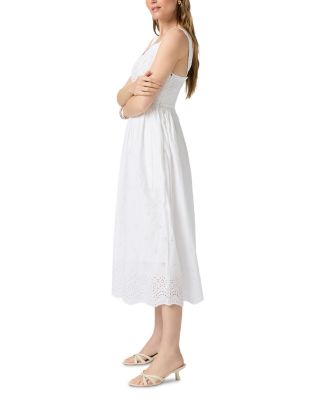 Riesling Eyelet Midi Dress