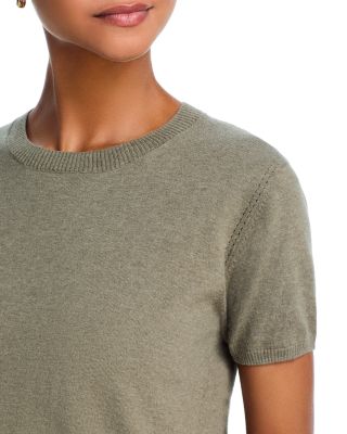 Short Sleeve Crewneck Sweater