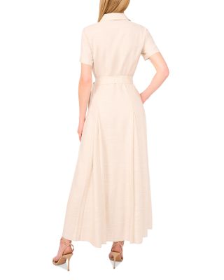 Shirt Dress with Self Belt