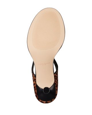 Women's Alondely Calf Hair Kitten Heel Sandals