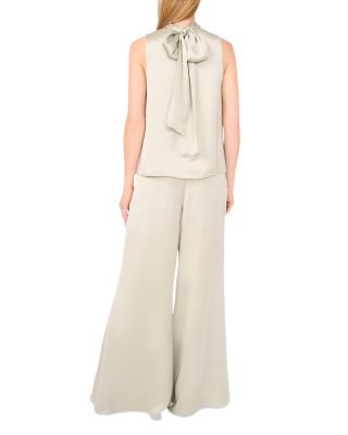 Sleeveless Bow Blouse