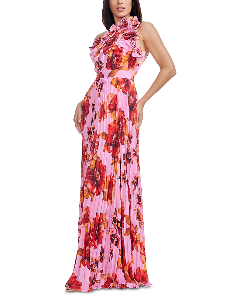 Dress the Population Vida Pleated Evening Gown