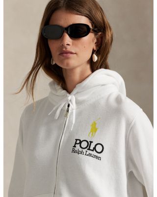 Big Pony Lightweight Fleece Zip Hoodie