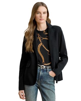 Ralph Lauren - Cotton Blend Sweater Blazer