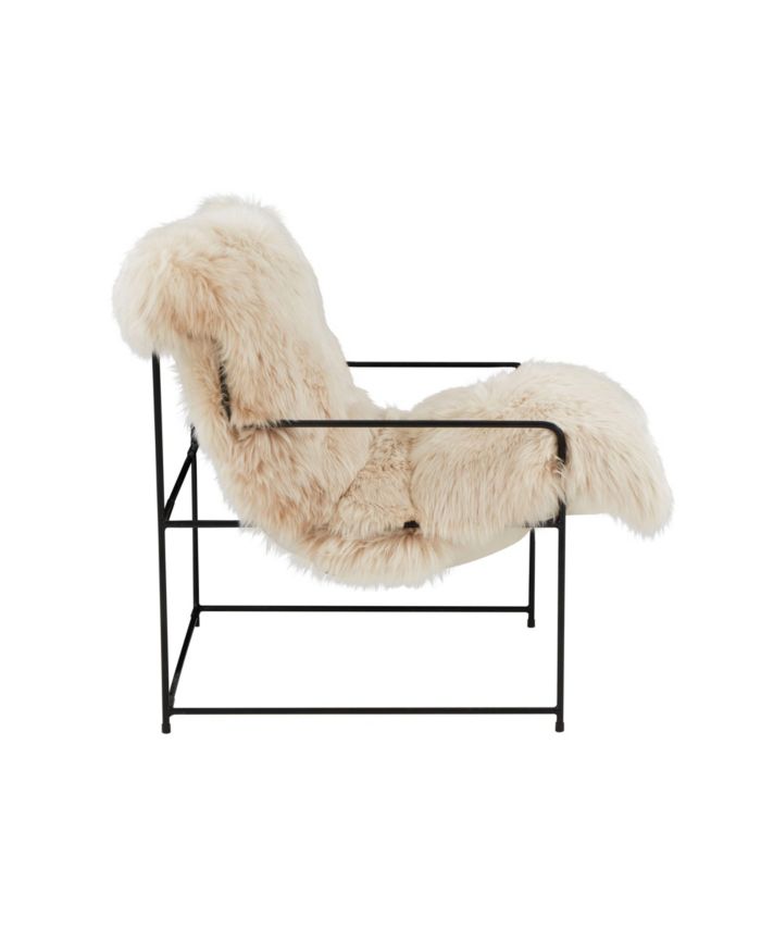 Kimi Genuine Sheepskin Chair