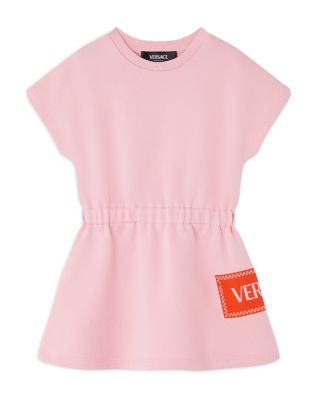 Girls' Fleece 90's Vintage Logo Print Dress - Little Kid, Big Kid