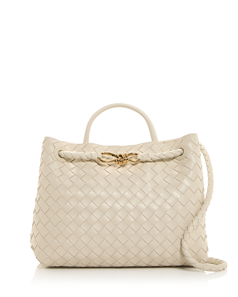 Bottega Veneta Medium Andiamo Intrecciato Leather Shoulder Bag