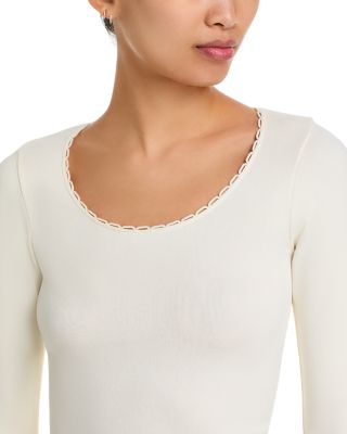 Scoop Neck Long Sleeve Tee