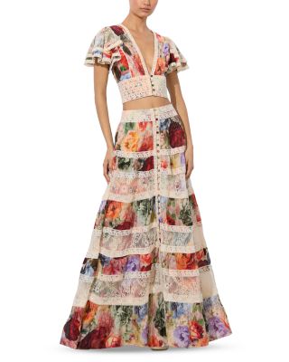 Adira Tiered Maxi Skirt