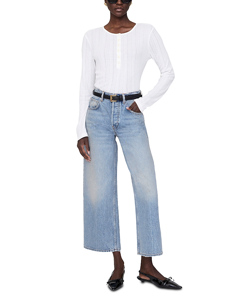 Anine Bing Pia Long Sleeve Tee