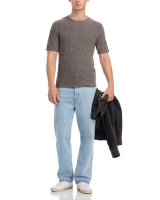 Crawford Wool-Cashmere Sweater Tee