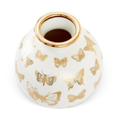 Botanist Butterfly Round Vase
