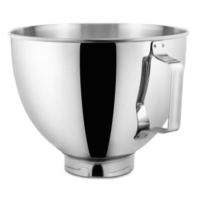 4.5 Qt. Polished Stainless Steel Mixer Bowl