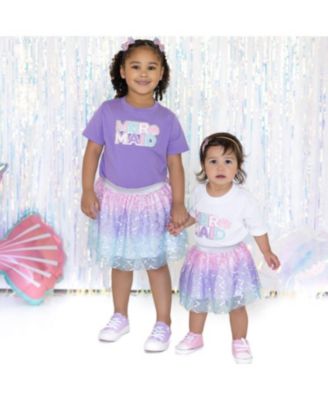 Girls' Sparkling Mermaid Bow Baby Headband - Baby