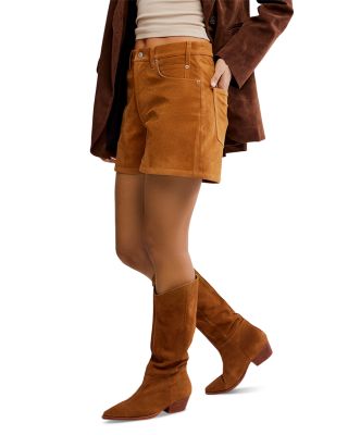 Tippi Faux Suede Shorts