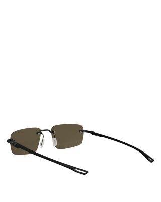 Mini Vingt Sept Rectangle Sunglasses, 55mm