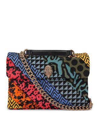 KURT GEIGER LONDON Kensington Patchwork Shoulder Bag