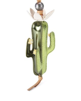 Cactus Charm Key Ring