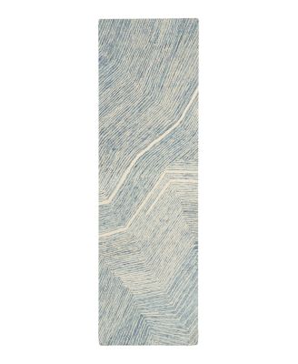 DKNY Pure Angles ANG01 Runner Area Rug, 2'2" x 7'5"