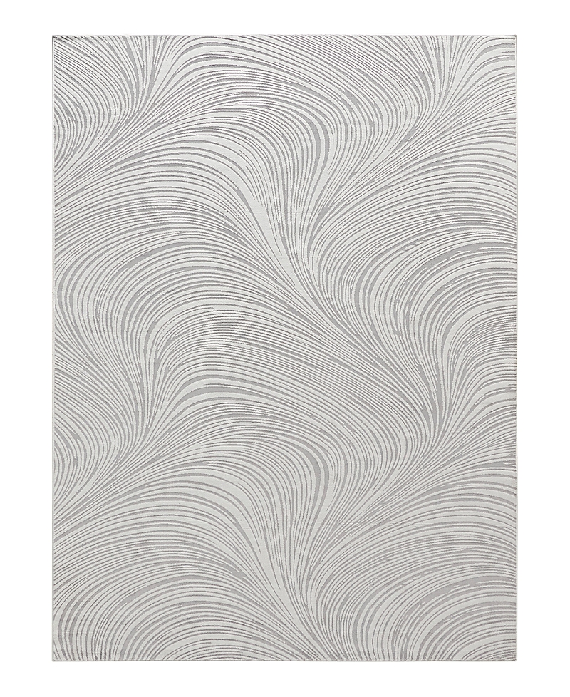 Dkny Central Park West Cep02 Area Rug, 7'8 X 9'8 In Gray