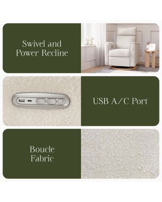 Willa Plus Power Glider Recliner With Power Headrest