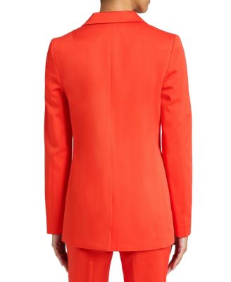 ROWAN Double Breasted Two-Button Jacket in Stretch Cotton