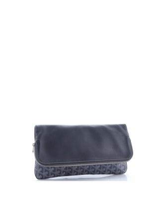   Saint Marie Clutch Coated Canvas